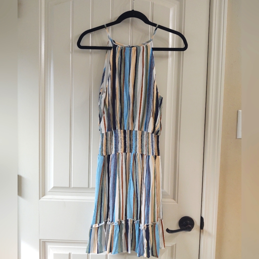 She + Sky Striped Dress